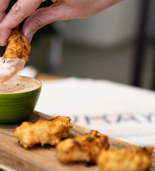 LANGOSTINOS FRITOS CON SALSA ROSA_3